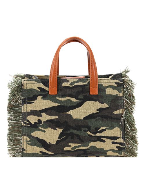 Shopping bag colore camouflage RUE MADAM PARIS | 1413CAMOUFLAGE